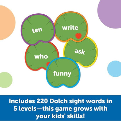Learning Resources Sight Word Toss, Sight Word Phonics Games, Reading Flash Cards, Ages 5+