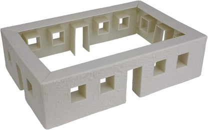 BMC WW2 Bunker Walls - Plastic Army Men Playset Accessory