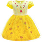 Dressy Daisy Princess Dress Up Clothes Halloween Fancy Party Tulle Skirt Summer Outfit for Baby & Toddler Girls