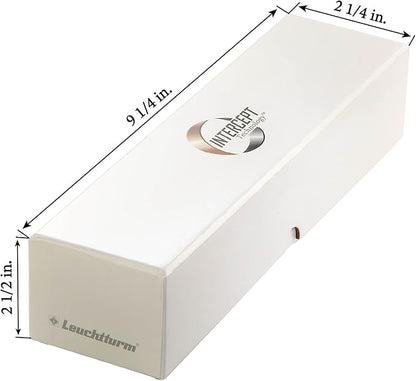 LIGHTHOUSE - Storage Box Q30 for 30 QUADRUM Square Snaplocks or 100 Coin Holders with INTERCEPT TECHNOLOGY Corrosion Protection (9 1/4" x 2 1/2" x 2 1/4")