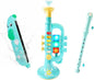 Kids Musical Instruments Toys 3 in 1, Trumpet Harmonica Recorder Set with Storage Bag, Educational Music Toys for Children Ages 3 4 5 6 7, Gifts for Boys Girls