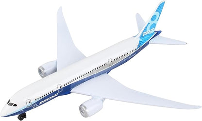 Daron Airport Playset – Boeing 787 – Die-Cast Metal Airplane Toy with Plastic Accessories and Vehicles for Kids Ages 3+