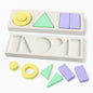 Wooden Shape Sorter for Toddlers | Montessori Toys for 1+ Year Old | Birthday Gifts for Learning Object Permanence and Color Sorting | Ages 1-3
