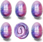 Anditoy 5 Pack Slime Eggs Stress Relief Toys for Kids Boys Girls Christmas Stocking Stuffers Gifts Party Favors (Blue+Pink+Purple)