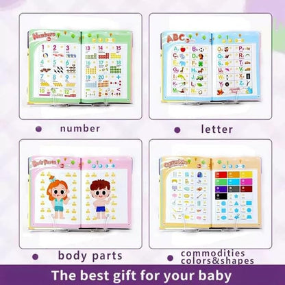 English Words Sound Book for Toddlers 3-6 | 470+ Words & Phonics Learning Toy | Interactive Speak & Spell with Sounds & Pictures | 21 Themes | 2025 Educational Gift