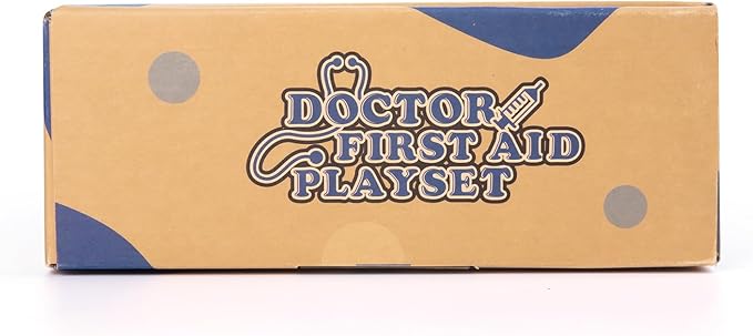 Doctor Kit for Kids, 35 Pcs Kids Doctor Kit for Toddlers 3-5 with Medical Storage Bag & Real Stethoscope, Pretend Play Doctor Set for Fun Role Playing Game (888)