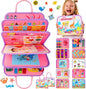 Toddler Busy Board, Montessori Toys for 1 2 3 Year Old Girl Birthday Gifts - Educational Busy Book, Kids Sensory Toy, Preschool Learning Activities and Travel Toys for Toddlers 1-3 2-4