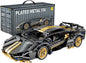 Sport Race Car Building Block Sets for Adults,Black Technical Racing Supercar Toys Kits Collectible 1:14 MOC Model Construction Birthday Gifts for Boys Men Teens Age 8+, 8-12 12-16,14+