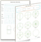 Fractions Manipulatives (Dry Erase Math Manipulatives Whiteboard) Unit Fractions for Grade 3 Math for Students in Classroom and Homeschooling (Unit Fractions)