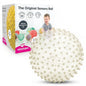 Edushape The Original Sensory Ball for Baby - 7" Glow-in-The-Dark Color Baby Ball That Helps Enhance Gross Motor Skills for Kids Aged 6 Months & Up - Vibrant, Colorful & Unique Toddler Ball