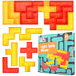 SPARK & WOW Light Table Blocks, 12 Shapes and Two Colors, Toddler Sensory Building Blocks, Translucent Light Table Manipulatives, Sensory Toys for Toddlers