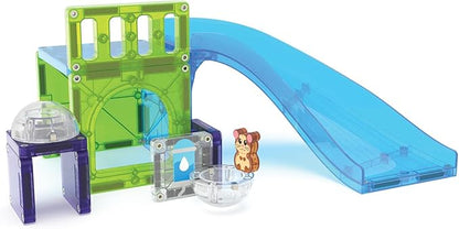 MAGNA-TILES Hamster Ball 13-Piece Magnetic Construction Set, The Original Magnetic Building Brand