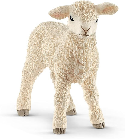 Schleich Farm World - 6 PC Baby Farm Animal Playset with Puppy, Lamb, Goat, Piglet, Calf and Donkey Toys - Realistic Barnyard Figurines - Fun Educational Figures for Kids and Toddlers Ages 3+