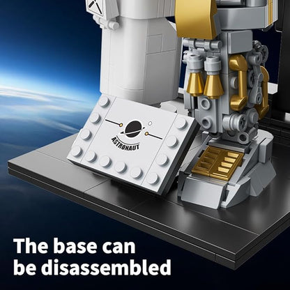 Space Astronaut Building Block Toy - Ideal Gift for 6-14 Year Old Children - 880pcs for Adult Space Astronaut Building Block Sets