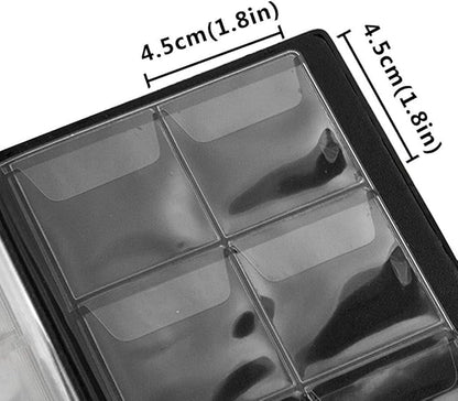 OSOPOLA Coin Storage Album - 60 Pockets Coin Collecting Holder for Collectors Black CS3906