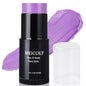 MEICOLY Light Purple Face Body Paint Stick(1.06 Oz),Cream Lavender Periwinkle Body Paint ,Sweatproof Waterproof Purple Eye Black for Sports,Violet Lilac Face Paint for Halloween SFX Ursula Cosplay