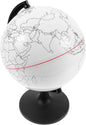 Operitacx Blank Geographic Globes with Stand, Paintable World Map Globes for Geographical Teacher Classroom Desktop Decor