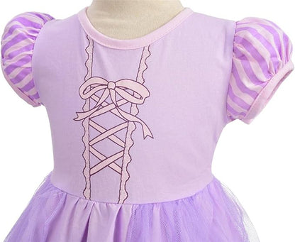 Dressy Daisy Princess Dress Up Clothes Halloween Fancy Party Tulle Skirt Summer Outfit for Baby & Toddler Girls