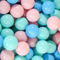 Ball Pit Balls Pack of 100 200 500 - Star and Round Set BPA Free Phthalate Free Non-Toxic Crush Proof Play Balls Soft Plastic Balls for Toddlers Baby Kids Birthday Pool Tent Party