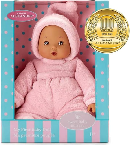 Madame Alexander 12" My First Powder Pink, Medium Skin Tone