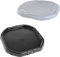 MEKA Tuff Tray Waterproof Cover for Kids – Messy Play, Sensory, STEM Activities, Classroom & Home Use (Black, Small 28" x 28")