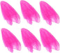Hoerev Pack of 6 Dancing Juggling Scarves for Decoration Colors Scarves,Size 24"x24",60cmx60cm (Pink)