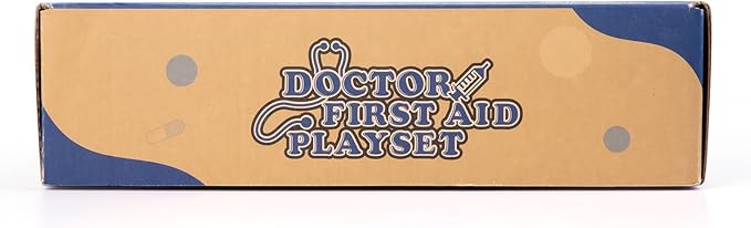 Doctor Kit for Kids, 35 Pcs Kids Doctor Kit for Toddlers 3-5 with Medical Storage Bag & Real Stethoscope, Pretend Play Doctor Set for Fun Role Playing Game (888)