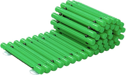 Balance Path Board Balance Block Space Saving Stable Non Slip Edging Kindergarten Balance Trail for Outdoor Indoor, Green