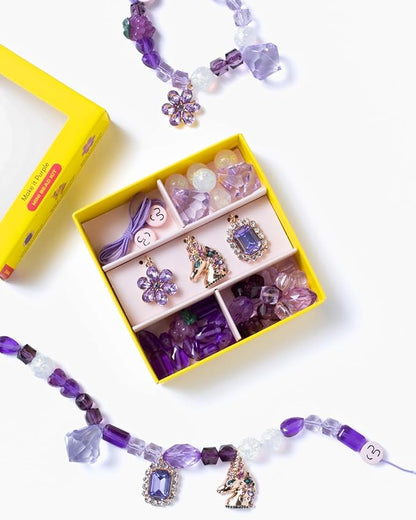 Super Smalls Make It Purple Mini Bead Kit | Ages 4+