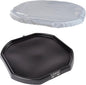 MEKA Tuff Tray Waterproof Cover for Kids – Messy Play, Sensory, STEM Activities, Classroom & Home Use (Black, Large 38" x 38")