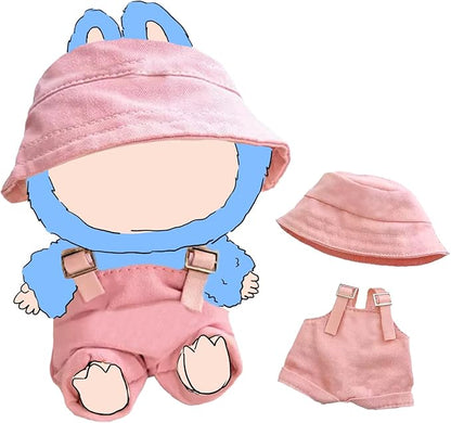 2025 New Clothes Outfit - 2 Set 17cm Doll Clothes, Exquisite Accessories, Cute Outfit for Doll Dress up Unique Style