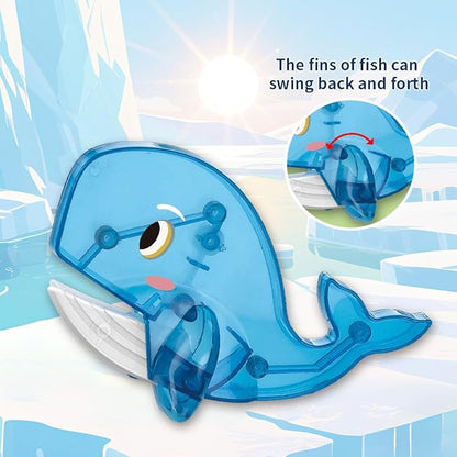 Magnetic Tiles Set Polar Animals Theme Toys, Magnet Tiles Building Blocks Toys for Kids Ages 3+
