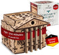 INSCAPE Caesar´s Riches Puzzle Box - Cluebox - Wooden Escape Room in A Box for Adults - Mind Puzzles - Puzzle Boxes with Hidden Compartments - Birthday Gift Gadget for Men and Women