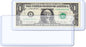 25Pcs Dollar Bill Sleeves - 6.8 x 2.9 Inch Hard Plastic Currency Sleeves, Clear Money Holders Waterproof Transparent Currency Protectors for Collectors