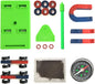 EUDAX Labs Junior Science Magnet Set for Education Science Experiment Tools Icluding Bar/Ring/Horseshoe/Compass Magnets
