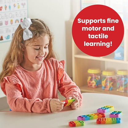 hand2mind Elkonin Box Sensory Bubble Poppers, Phonemic Awareness, Phonics Manipulatives, Science of Reading Classroom Materials, Speech Therapy Toys, Push Pop Fidget Toys for Kids, Fine Motor Tools