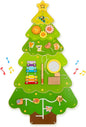 OOOK Tree Wall Busy Board Panel, Montessori Sensory Toy, Toddler Learning Activity Center, Toddler Learning Activity Center, Interactive Toys, Wooden Sensory Wall Develops Kids Skills in All Aspects