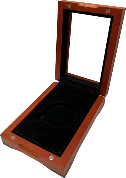 Single Coin Wood Display Box