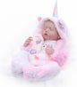 Reborn Baby Dolls – 20 Inch Real Baby Dolls That Look Real, Full Body Vinyl Girl Doll in Fantasy Horn Outfit with Accessories, Gift for Girls Ages 3+, Pretend Play & Collectors