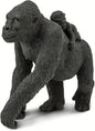 Safari Ltd. Lowland Gorilla with Baby Figurine - Lifelike 4.1" Wildlife Figure - Educational Toy for Boys, Girls, and Kids Ages 3+