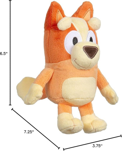 Bluey Bingo Plush Toys Bundle – Exclusive 2-Pack Soft Toys, Deluxe Fabric, Embroidered Detail, Plush Characters for Show Time or Story Time
