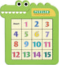 Dementia Activities for Seniors, Slide Number Puzzle Travel Game Gifts for Dementia Patients (Number, Green) 99-3