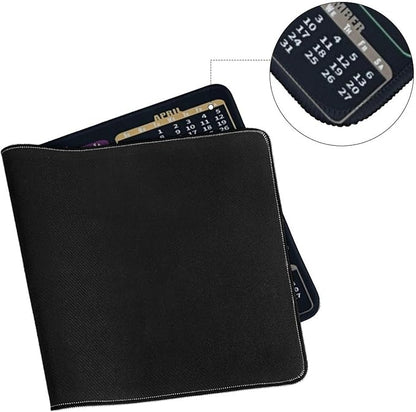 Black Calendar 2025 Desk Pad, Gaming Mouse Pad, Non-Slip Rubber Base, Stitched Edges，23.6x11.8 inch Computer Mouse Mat Keyboard for Home Office