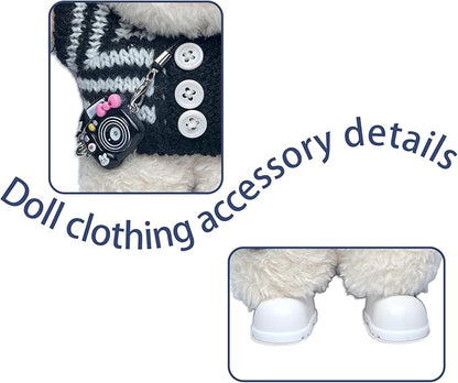 17cm Doll Clothes Set Fashion Doll Clohtes with Accessories of Doll Clothing Suitable for Various Outfits of Dolls (Style O)