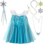 Dressy Daisy Princess Dress Up Clothes Halloween Fancy Party Tulle Skirt Summer Outfit for Baby & Toddler Girls