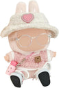 17cm Doll Clothes, Outfits 5 Set for Dolls , Exquisite Accessories for Doll, Cute Clothes for Dolls Dress up Unique Style (5pc-Pink)