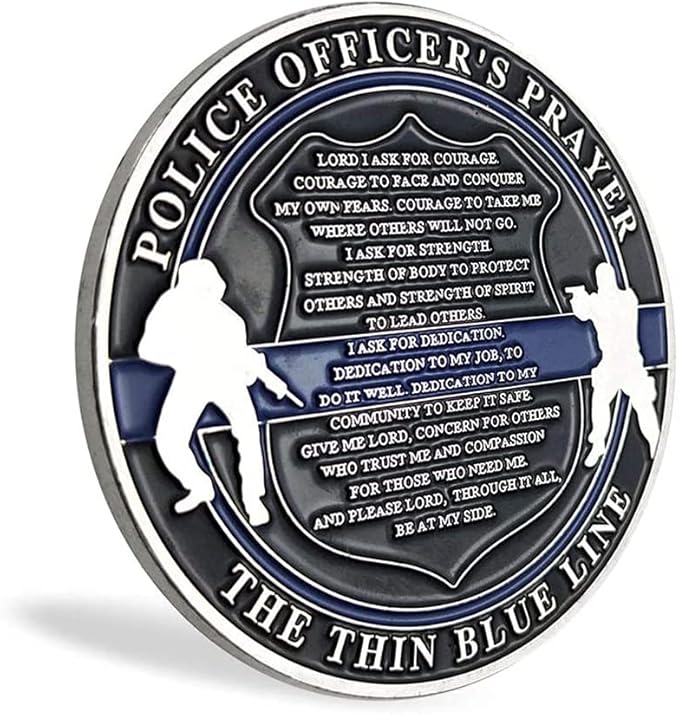 The Archangel Michael Challenge Coin Police Military Hero's Coin (Pack of 3)