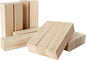 12 PCS Unfinished Wood Craft Cubes,4×1×1inchRectangular Wooden Blocks for DIY Carving,Large Unfinished Whittling Wood Blank Blocks for Kids or Adults