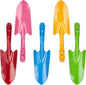 Mini Colorful Metal Hand Shovel, Trowel Set Garden Tools for Flower Soil Planting Digging Transplanting - Ideal Gardening Gift for Kids (Pack of 5)