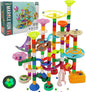 Marble Run for Kids Ages 3-4 5-8 150pcs Sturdy Building Toys Kids Games Marbles Run Track Amazing Fun Boys Girls Gifts (Standard)